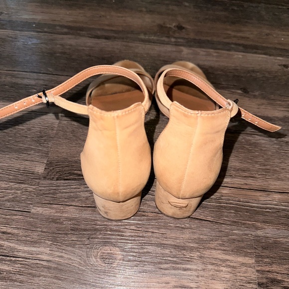 Steve Madden Suede Tan Heeled Sandal size 8.5 - Picture 6 of 8